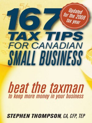 cover image of 167 Tax Tips for Canadian Small Business